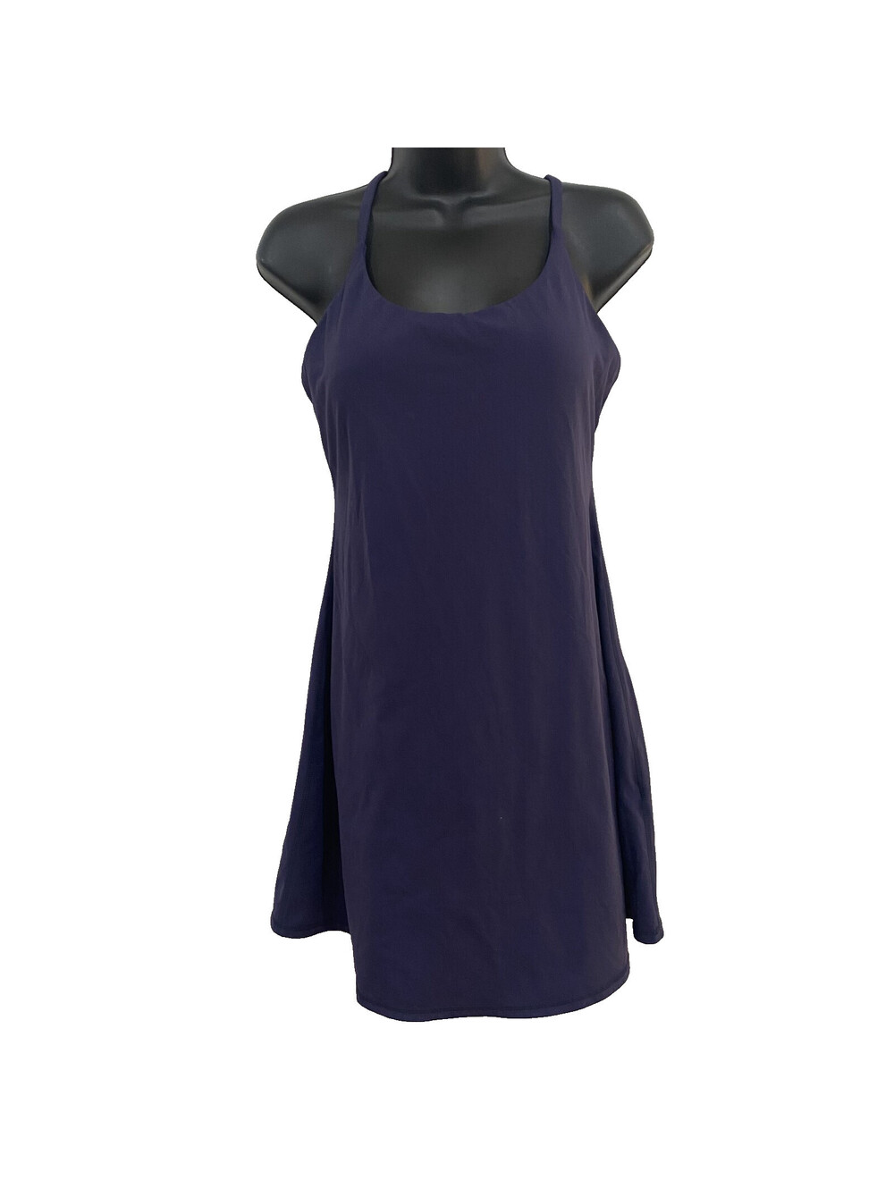 Halara Women's M Purple Softlyzero Plush Active Dress-Easy Peezy Edition Pockets